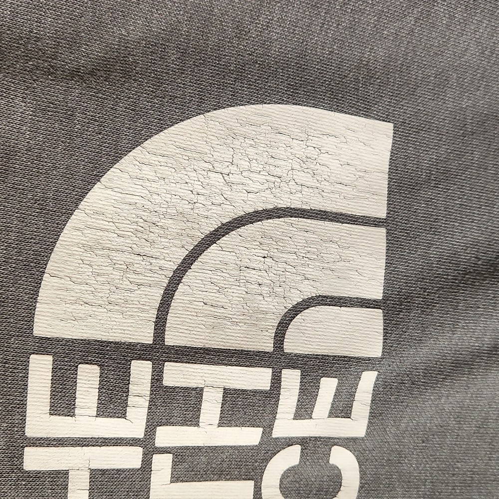 The North Face sweatshirt hoodie gray size large front pockets - Picture 4 of 8